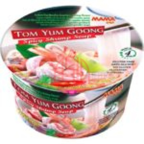 MAMA Rice Noodle Bowl Tom Yum Goong 70g x 24